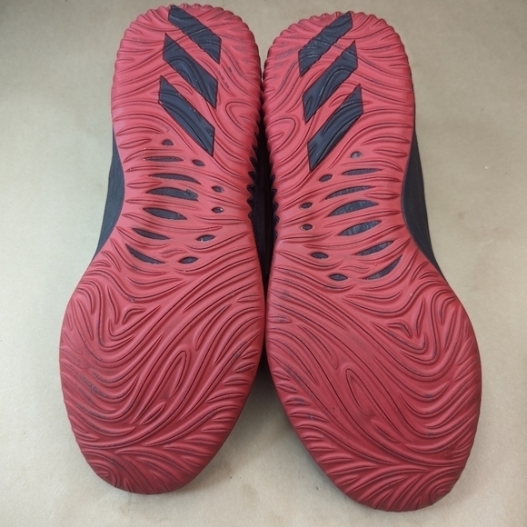 Adidas Dame Lillard Black Scarlet Gold men\'s sz 14 high top athletic shoes main image 5